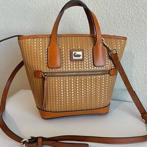 Brown Leather Tote Bag